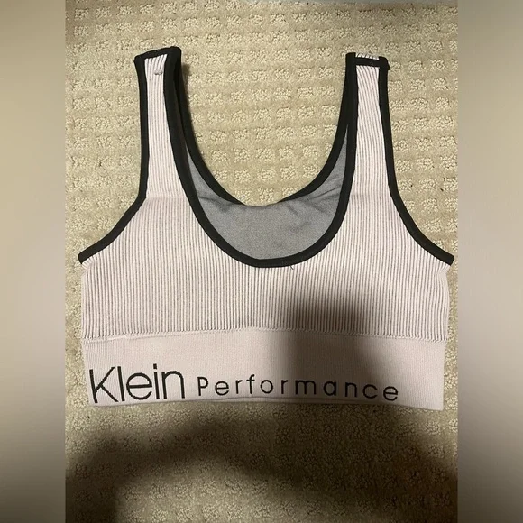 Pink Calvin Klein sports bra - Picture 2 of 3